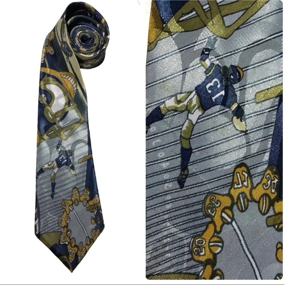 Vintage football tie
